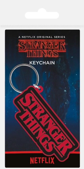 Breloc din cauciuc STRANGER THINGS – logo