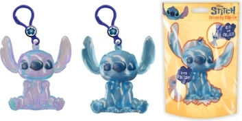 Disney Stitch breloc antistres de strâns cu clips - 1 bucată