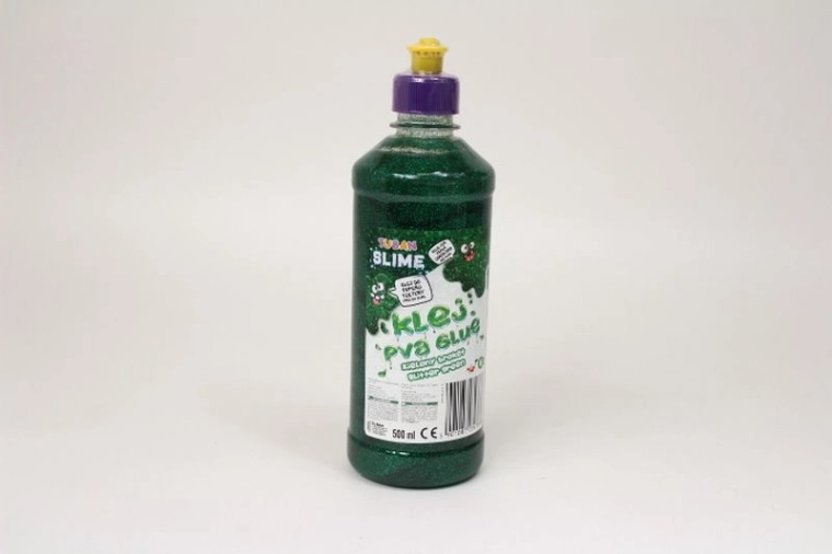 Adeziv PVA cu sclipici Tuban, verde, 500 ml