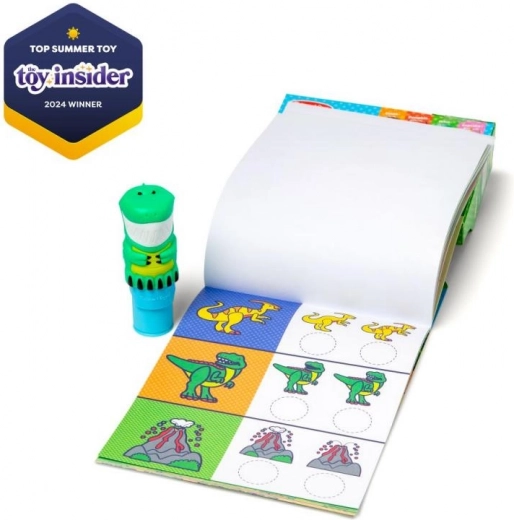 Caiet cu autocolante STICKER WOW – dinozauri
