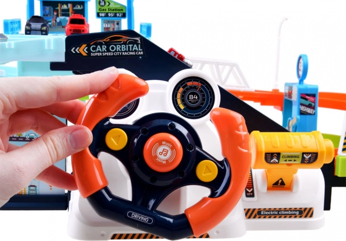 Volan interactiv cu sunete și melodii
