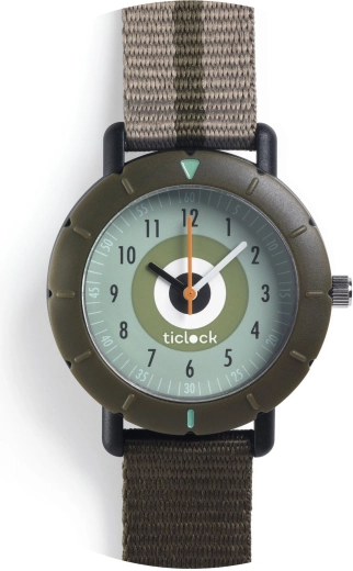 Ceas sport pentru copii Djeco Green Target