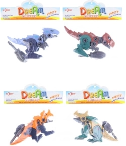 Dinozaur cu șuruburi pentru copii