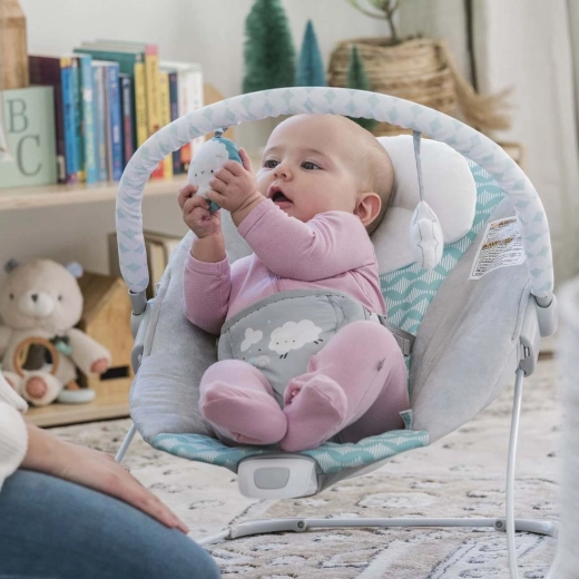 Bară detașabilă cu 2 jucării de pluș