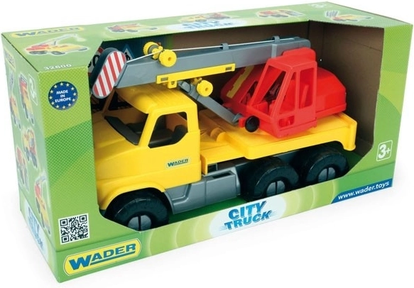 Camion cu macara pentru copii CITY TRUCK