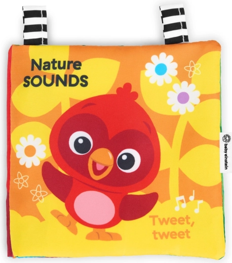 Carte multisenzorială Baby Einstein Nature Sounds pentru bebeluși