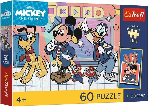 Disney Mickey Mouse gașca de șoricei – puzzle pentru copii 60 de piese