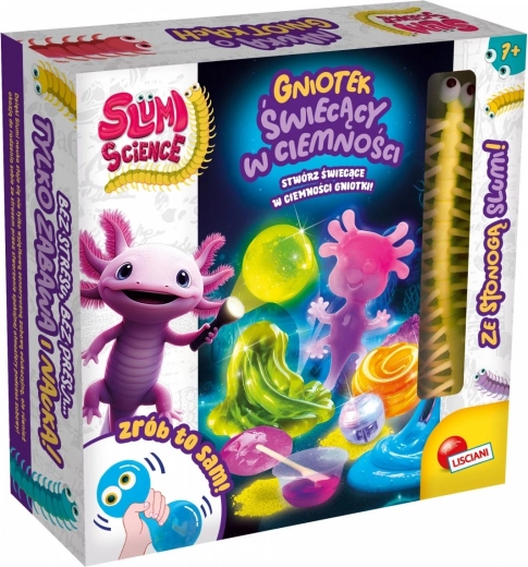 Set științific Slumi - jucărie de presat cu lumină