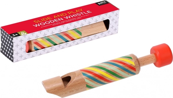 Petit Collage fluier de lemn