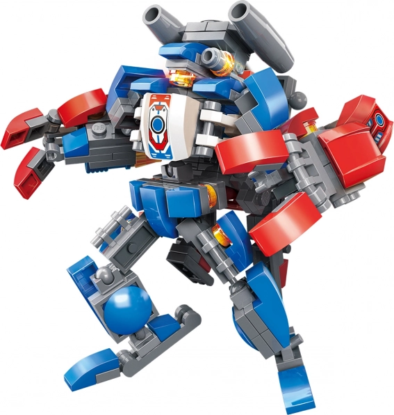 Qman MechaCorps Blast Fighter 2 în 1 set de construcție