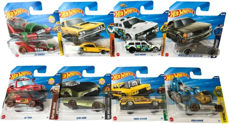 Modele variate și stilul tipic Hot Wheels