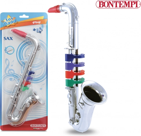 saxofon din plastic cu 4 clape
