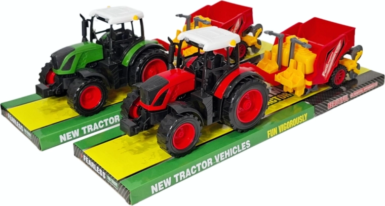 Tractor cu remorcă împrăștietoare
