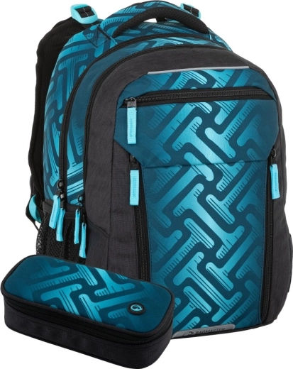 Set școlar Bagmaster Porto albastru