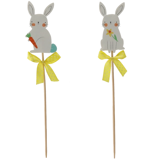 Motiv de primăvară drăgălaș cu iepuraș