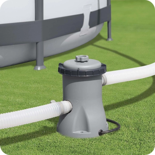 Ideal pentru piscine supraterane mai mici