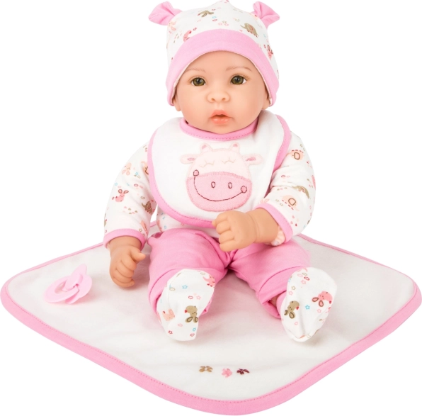 small foot păpușa Hanna cu corp moale și accesorii