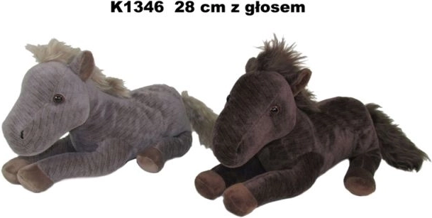 Căluț de pluș cu sunet 28 cm