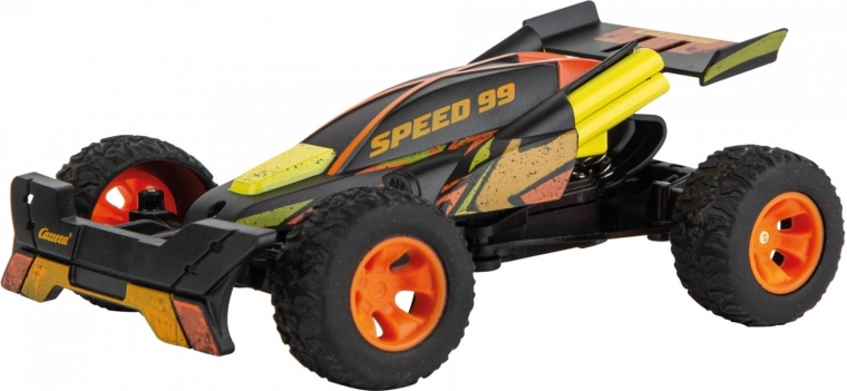 Mașină RC Carrera Orange Jumper cu rampă