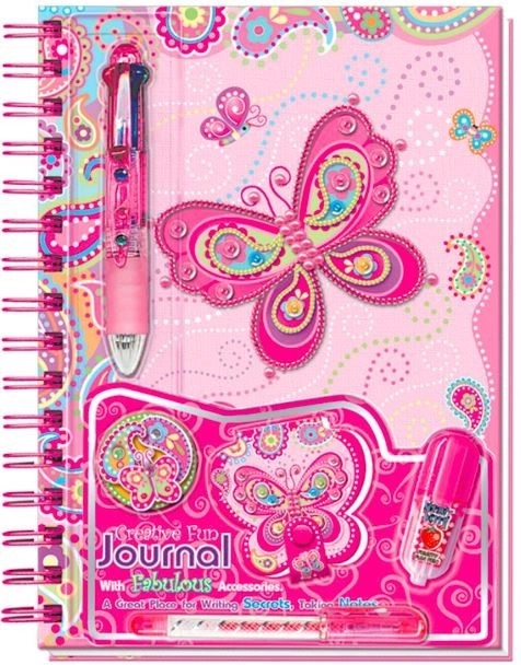 Jurnal cu spirală Pecoware - Fluturași