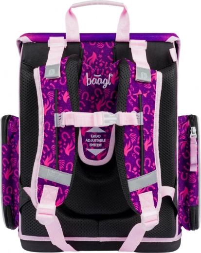 Ghiozdan ergonomic cu spate reglabil