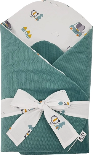Învelitoare Eko din bumbac cu velvet și inserție de cocos cars, 75 × 75 cm