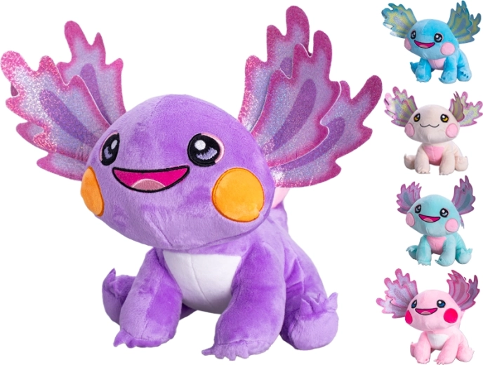 Axolotl din pluș 28 cm