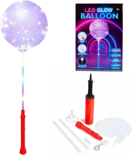 Balon gonflabil Glow cu lumină LED pe baterii