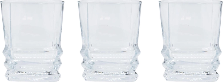 Pahare ELEGAN 80 ml, set 3 buc