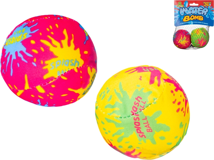 Bombe de apă textile neon de 7 cm - 2 buc.