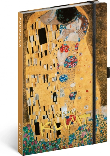 Caiet punctat NOTIQUE Gustav Klimt 13 × 21 cm
