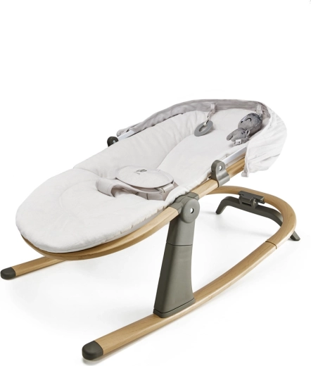 2 în 1: balansoar cu blocare și 3 poziții ale spătarului