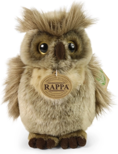 Rappa bufniță mare de pluș (Bubo virginianus) 18 cm eco-friendly