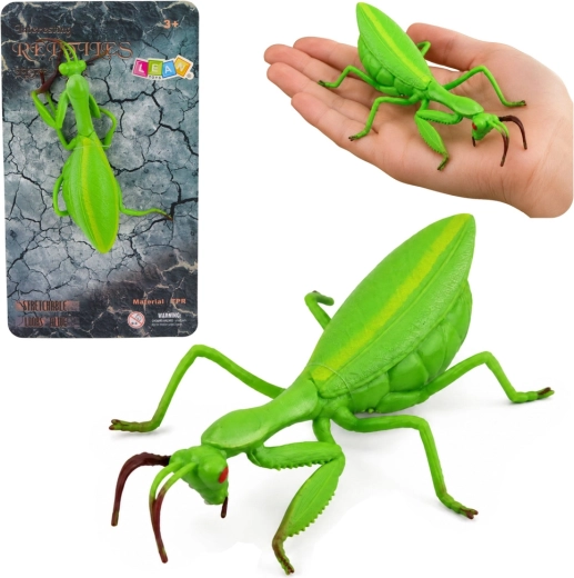 Figurină realistă din cauciuc – călugăriță verde, 18 cm