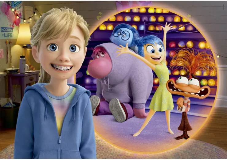 Clementoni Puzzle În mintea ei: Riley Maxi 104 piese