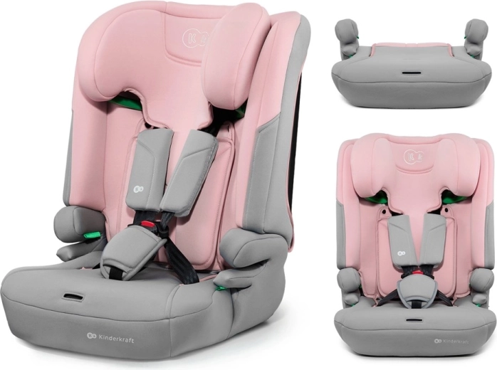 Kinderkraft I-comfy i-size scaun auto 76–150 cm roz