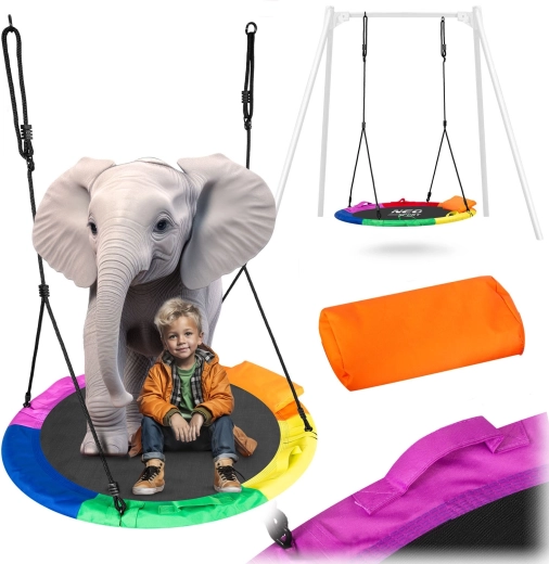 Neo-Sport Swingo XXL leagăn cuib multicolor 120 cm