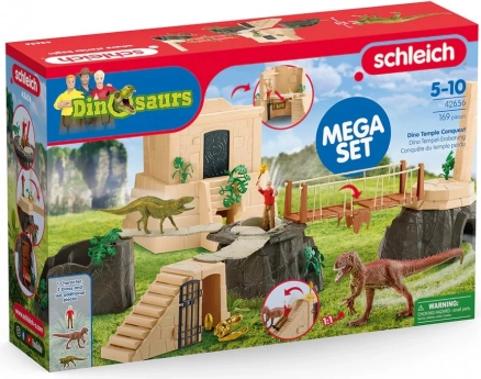 Set figurine Aventurile templului dinozaurilor