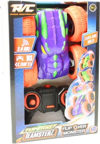 Mașină monstru Teamsterz RC Flipsterz care face flipuri