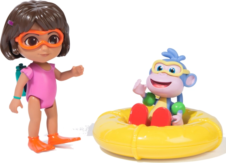 Figurine articulate Dora și Butek