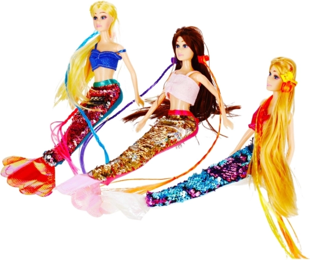 Păr lung și 2 codițe suplimentare