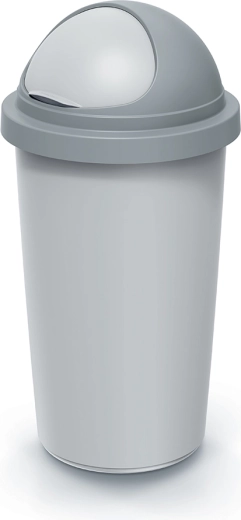 Capac basculant comod pentru aruncare rapidă