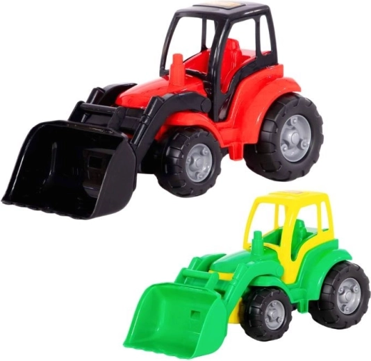 Mega tractor cu cupă frontală pentru copii