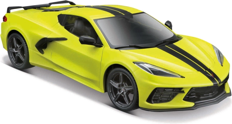 Maisto Chevrolet Corvette Stingray coupe Z51 2020 galben 1:24