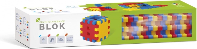 Prima set de construcție Blok pentru cei mici – 36 de piese