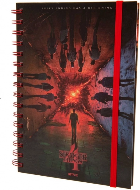 Bloc spiralat Stranger Things 4