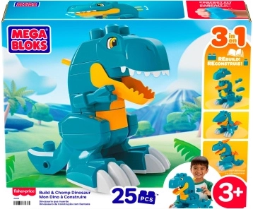 Set de construcție Mega Bloks dinozaur 3 în 1