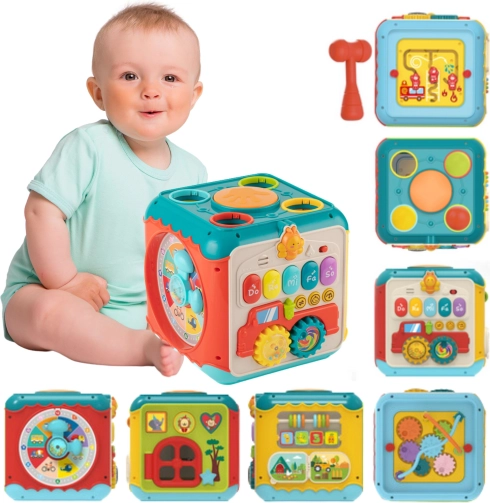 Cub activ Montessori 6în1