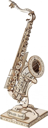 Puzzle din lemn 3D Saxofon