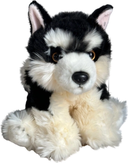 Câine de pluș malamute DUBI 28 cm